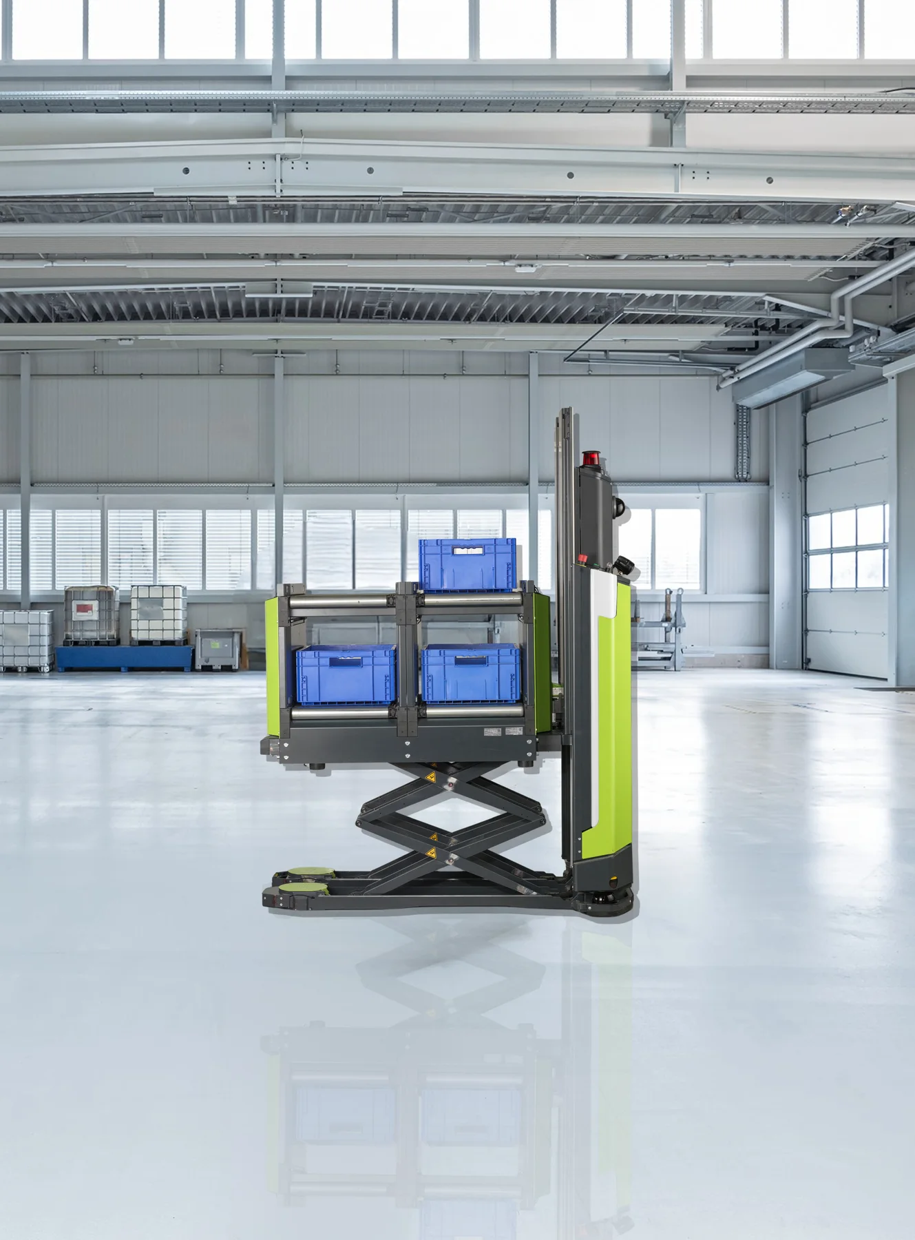 AGILOX ONE con modulo add-on BCO Box Carrier