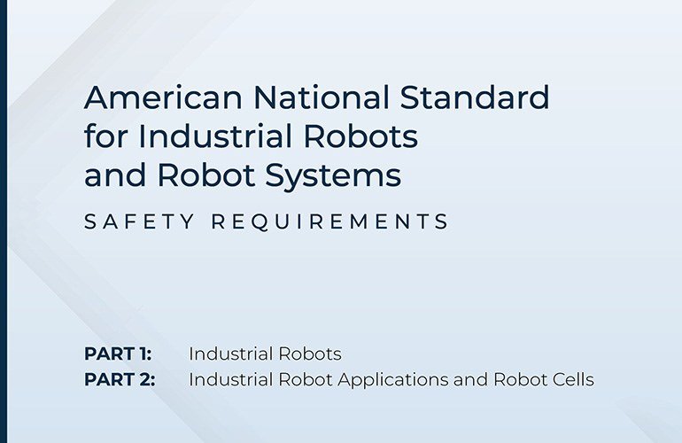 Immagine di copertina The Robot Report sul tema standard ANSI/A3 R15.06-2025