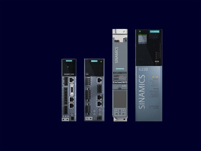 Gamma Siemens SINAMICS usata come contesto per drive industriali e monitoraggio locale
