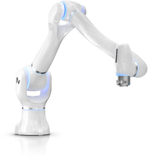 Robot mobile MAiRA di NEURA Robotics su sfondo chiaro