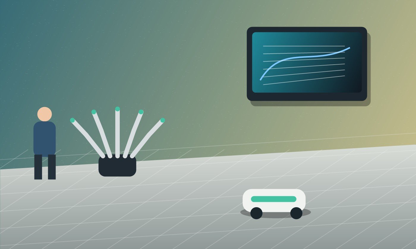 Operatore che raccoglie dimostrazioni per addestrare una mano robotica con workflow open source