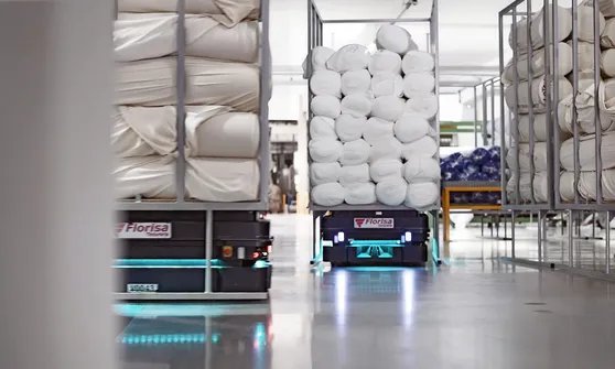 Linea Kinrise con AMR MiR