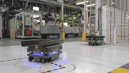 MiR250 in stabilimento