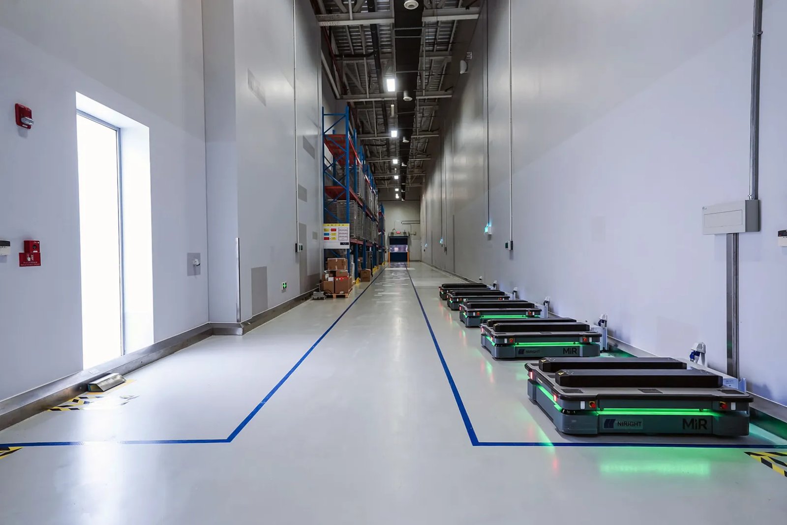 Case study Novo Nordisk con MiR600 in produzione