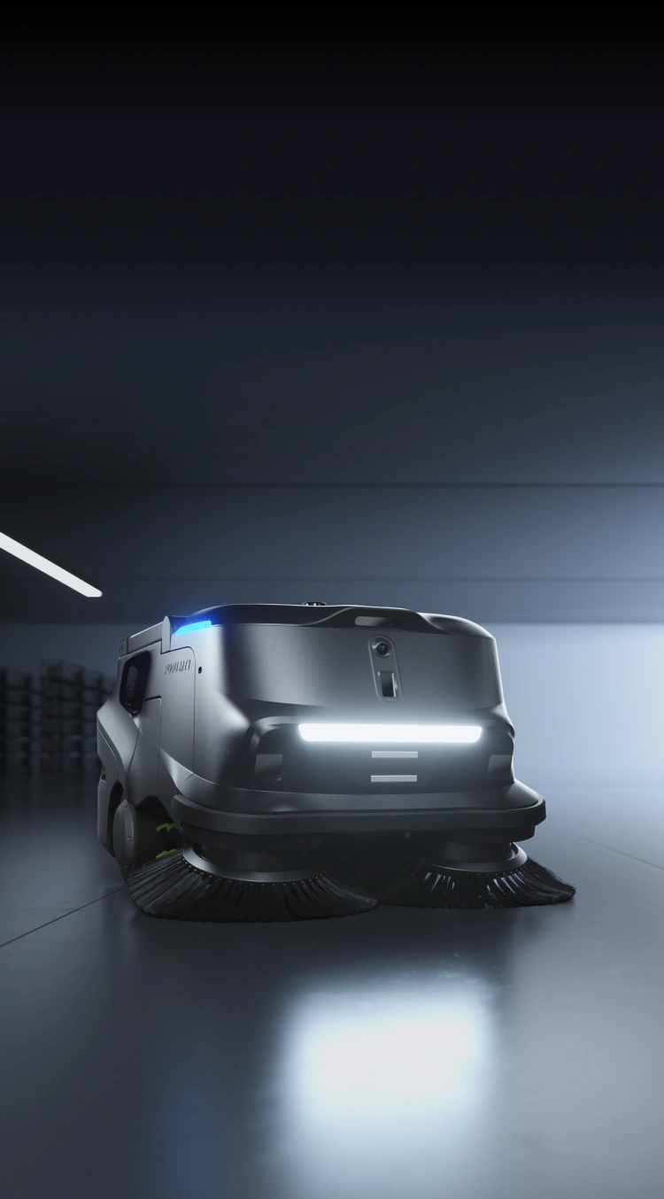 PUDU MT1 in navigazione autonoma