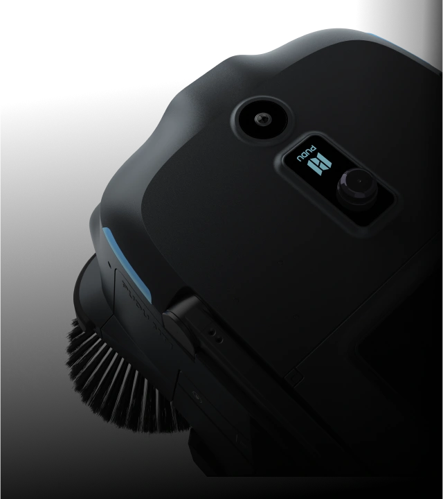 Dettaglio del design del PUDU MT1