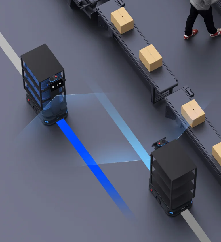 Auto-delivery sul PUDU T300