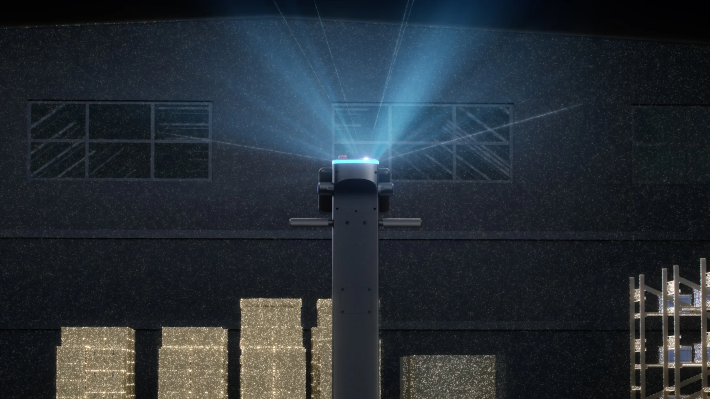 PUDU T300 in linea produttiva