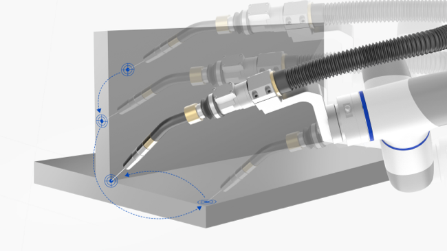 Touch Positioning for Multi-Dimension Welding
